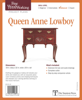 Fine Woodworking's Queen Anne Lowboy Plan: Advanced 1600856284 Book Cover