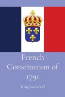 French Constitution of 1791 1088205550 Book Cover