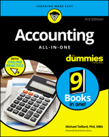 Accounting All-in-One For Dummies (+ Videos and Quizzes Online) (For Dummies 1119897661 Book Cover