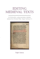 Editing Medieval Texts 1781382727 Book Cover