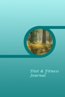 Diet & Fitness Journal: Food Journal and Activity Log to Track Your Eating and Exercise for Optimal Weight Loss (90-Day Diet & Fitness Tracker) 1673523463 Book Cover