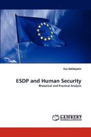 Esdp and Human Security 383835320X Book Cover