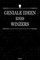 Geniale Ideen eines Winzers Notizbuch: Winzer Journal DIN A5 liniert 120 Seiten Geschenk 1673556973 Book Cover