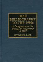 Din¿ Bibliography to the 1990s 0810836513 Book Cover