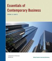 Essentials of Contemporary Business 1118937252 Book Cover