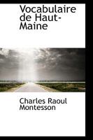Vocabulaire de Haut-Maine 055971887X Book Cover