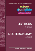 What the Bible Teaches Vol 10: Leviticus - Deuteronomy 190406499X Book Cover