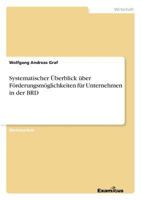 Systematischer Uberblick Uber Forderungsmoglichkeiten Fur Unternehmen in Der Brd 3867462496 Book Cover