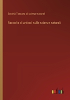 Raccolta di articoli sulle scienze naturali 3385030463 Book Cover