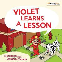 Violet Learns a Lesson 1545043515 Book Cover