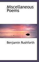 Miscellaneous Poems 0530654202 Book Cover