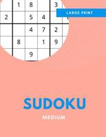 Sudoku: 80 Medium Sudoku Puzzles 1070509418 Book Cover