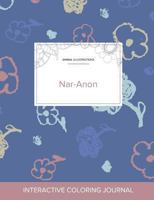 Adult Coloring Journal: Nar-Anon (Animal Illustrations, Bubblegum) 1360955038 Book Cover