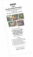 Birds of the San Bernardino Mountains 097487020X Book Cover