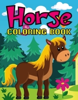 Horse coloring book: Beautiful Images of Horses to Color. B08T8JPRDM Book Cover