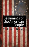 The Beginnings of the American People 1985196514 Book Cover