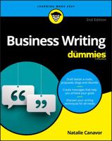 Business Writing For Dummies 1118583647 Book Cover