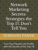 Network Marketing Secrets: Strategies the Top 1% Don’t Tell You: Turn Your Passion into Profits with the Secrets of the Top 1% B0FRMJHZ8V Book Cover
