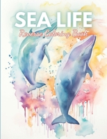 Sea Life Reverse Coloring Book: High Quality Beautiful Stress Relief Design B0CNXYF8XD Book Cover