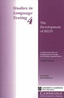 The Development Of Ielts: A Study Of The Effect Of Background On Reading Comprehension 0521567084 Book Cover