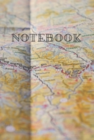 Travel Notebook: Travel Notebook: Gifts / Gift / Presents (maps for kids) ( Ruled Traveler's Notebook with Antique Map Cover ) (Travel & World Cultures) (6 x 9 inches ) (15,25cm x 22.86cm) (100 pages) 1658779436 Book Cover