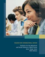 Statistics for the Behavioral and Social Sciences 0131562789 Book Cover