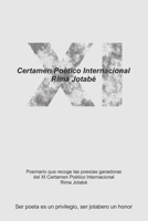 XI Certamen Poético Internacional Rima Jotabé B09V7QNH1D Book Cover