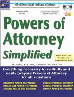 Powers of Attorney Simplified (Law Made Simple) 1892949563 Book Cover