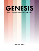 Genesis - In 5 Minutes: A 5 Minute Bible Study Through Each Chapter of Genesis (2BeLikeChrist 5 Minute Bible Study Series) B0CMPT5SBL Book Cover