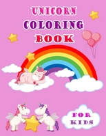 Unicorn coloring book: awesome unicorn coloring books for kids(ages 4 to 10)-children coloring book-50 unique design -large (8.5x11) 1708595392 Book Cover