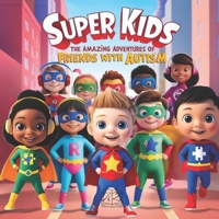 Super Kids: The Amazing Adventures of Friends with Autism B0F74NCRDL Book Cover