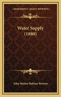Water Supply 0469222638 Book Cover