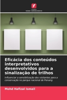 Eficácia dos conteúdos interpretativos desenvolvidos para a sinalização de trilhos (Portuguese Edition) 6208356253 Book Cover