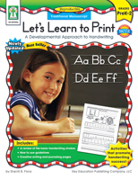 Key Education - Let’s Learn to Print: Traditional Manuscript, Grades PK - 2 1933052007 Book Cover