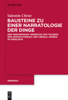 Bausteine Zu Einer Narratologie Der Dinge 3110400588 Book Cover