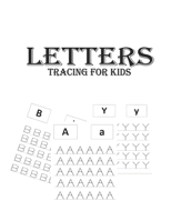 Lettres Tracing For Kids: 8,5"x11" - 26PAGES B0874JFXS8 Book Cover