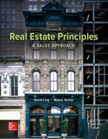 Real Estate Principles: A Value Approach (The Mcgraw-Hill/Irwin Series in Finance, Insurance, and Real Estate) 0073377325 Book Cover