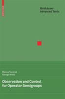 Observation and Control for Operator Semigroups 3764389931 Book Cover