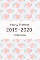 Yearly planner 2019-2020 notebook: Academic Calendar and Organizer 6x9 Notebook for girl to write in note and ideas 1691410829 Book Cover