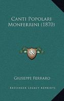 Canti Popolari Monferrini 0469199636 Book Cover