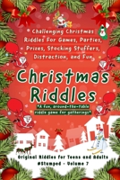 Christmas Riddles: #Stumped Volume 7 for Teens and Adults B09FBZ3KLG Book Cover