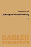 Grundlagen Der Besteuerung 3409021299 Book Cover