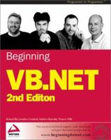 Beginning VB.NET, Second Edition 0764543849 Book Cover