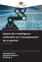 Impact de l'intelligence artificielle sur l'enseignement de la gestion (French Edition) 6209703143 Book Cover