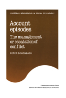 Account Episodes: The Management or Escalation of Conflict 0521155029 Book Cover