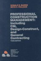Professional Construction Management 0070038899 Book Cover