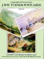 J. M. W. Turner Postcards: 24 Full-Color Ready-to-Mail Cards from Watercolors in the Collection of the British Museum 0486261190 Book Cover