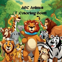 ABC Animal Coloring Book B0DWTFQ3B4 Book Cover