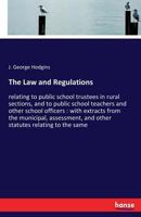 The Law and Official Regulations 3337373569 Book Cover