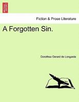 A Forgotten Sin. 1241580332 Book Cover